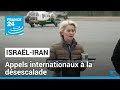 Israliran  appels internationaux  la dsescalade  france 24