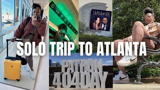 3 DAYS SOLO IN ATLANTA | WENT TO THE SWEATHOUZ, TAMIA &amp; JOE CONCERT, 404 DAY + MORE | TRAVEL VLOG