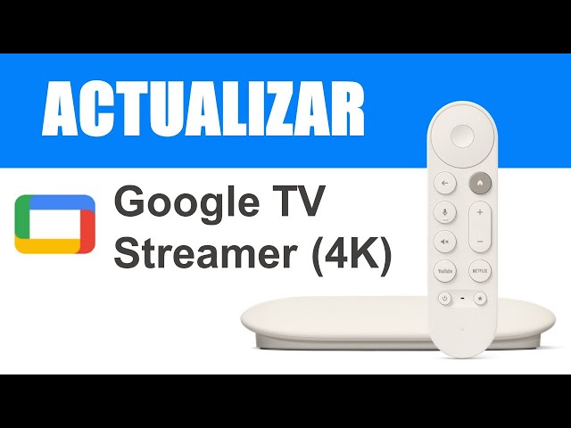 How to UPDATE the Google TV Streamer (4K) - YouTube