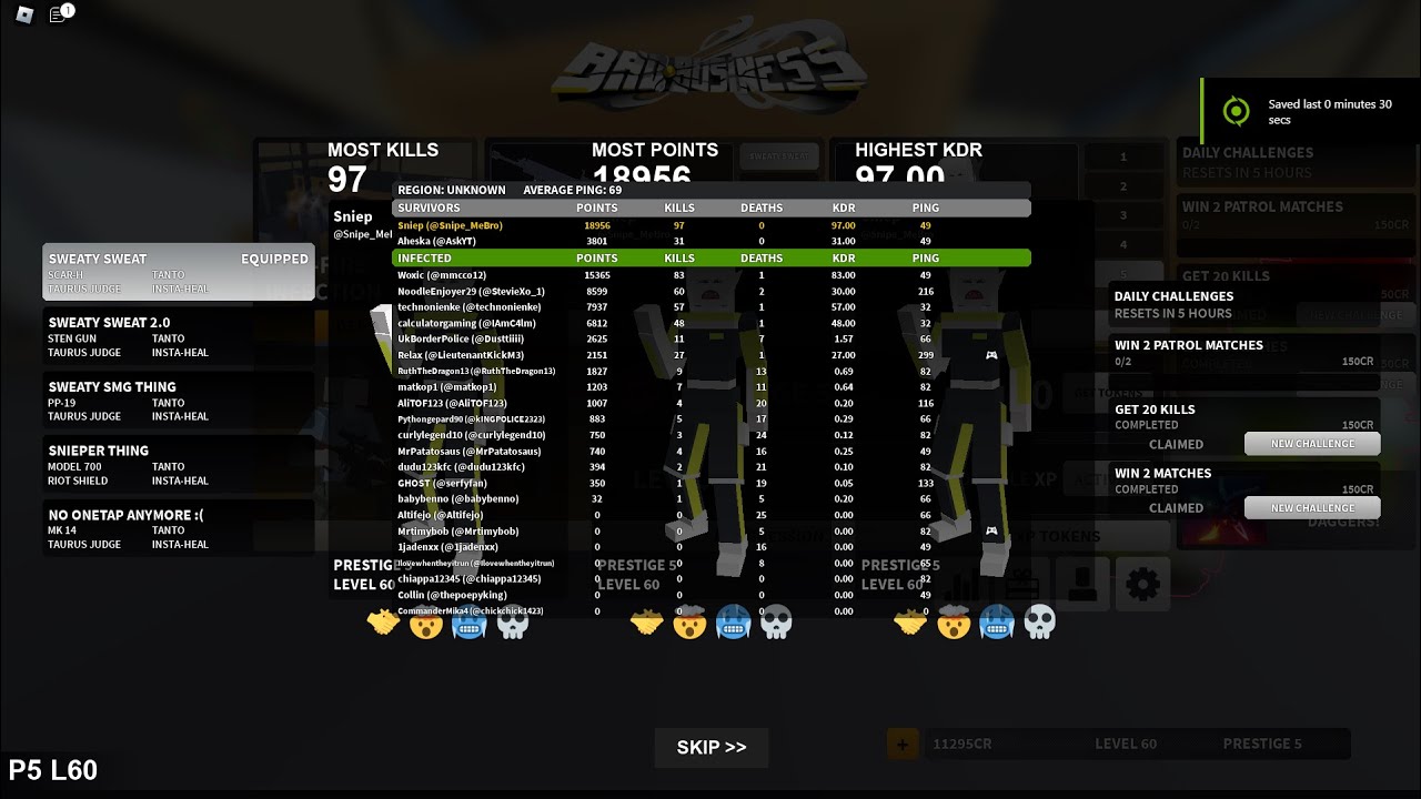 New infection WR (97 KILLS) | Bad Business