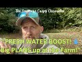 “Rain Finally Falls at Fensmere! Spillway Flows + Huge Fish Farm Plans”
