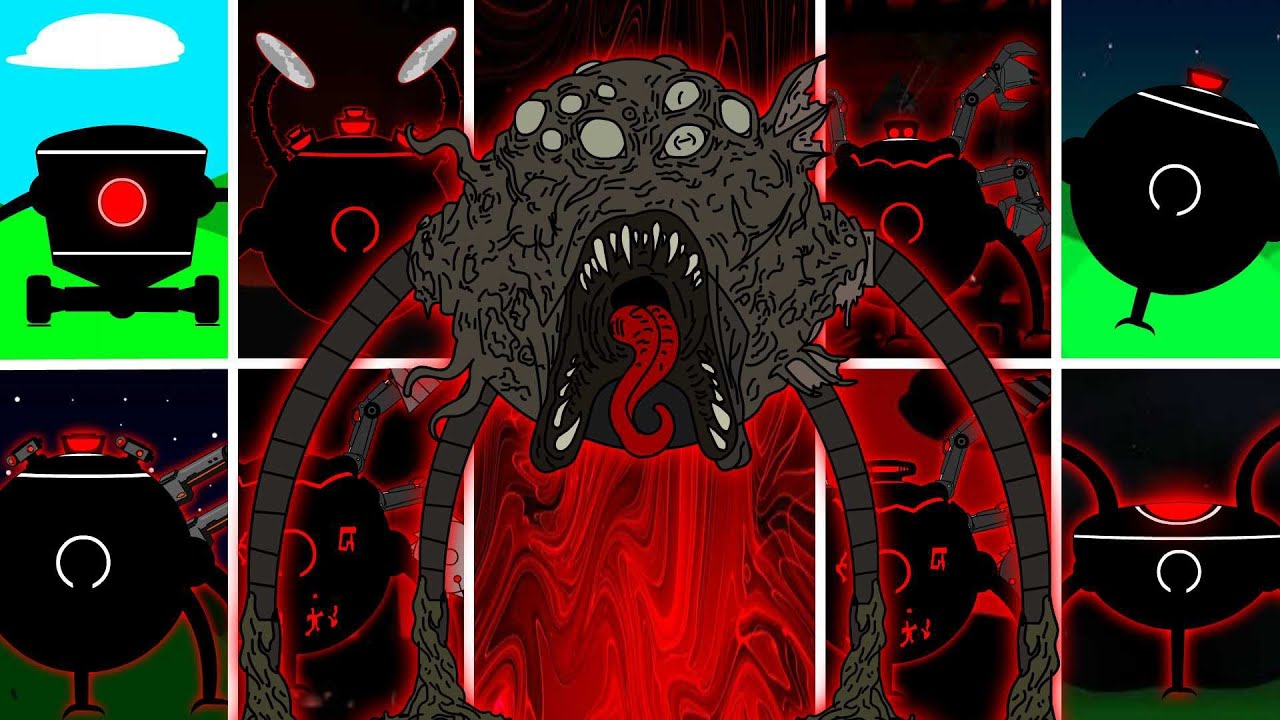 My Sprunki OC: Omnidroid the Incredibles Incredibox Sprunki PHASE 1 TO 40