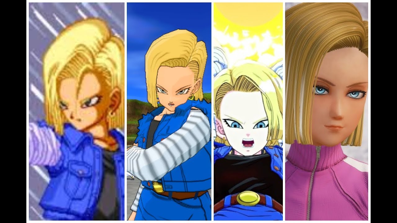 Evolucion Androide 18 Juegos (1993-2020) Evolution アンドロイド18エボリューション