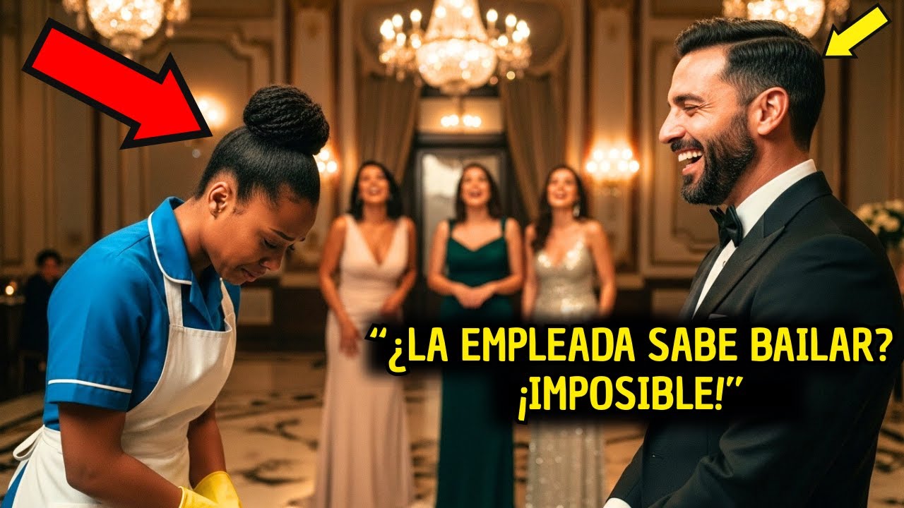 “BAILA EL VALS Y LIMPIO EL SALÓN” - Se Rió El Millonario... Pero La Empleada Dejó A Todos En Shock.