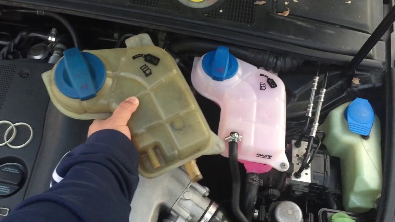 いしており coolant tank アウディ、A4 2001-2008クーラント拡張タンクNEW、OEブランド AUDI A4 2001