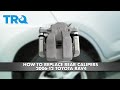 How To Replace Rear Calipers 2006-12 Toyota RAV4