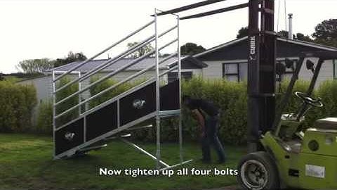 Kiwi Cattle Yards Lifestyle Series Loading Ramp