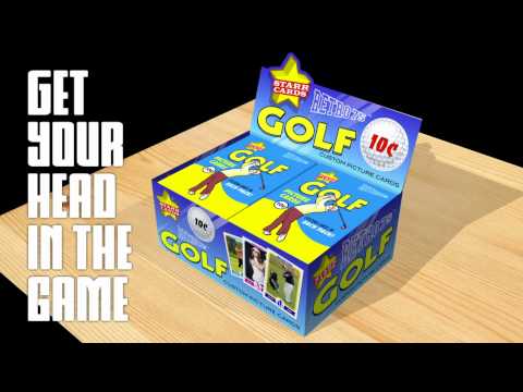 Make Your Own Golf Card (Starr Cards Retro 75) - YouTube