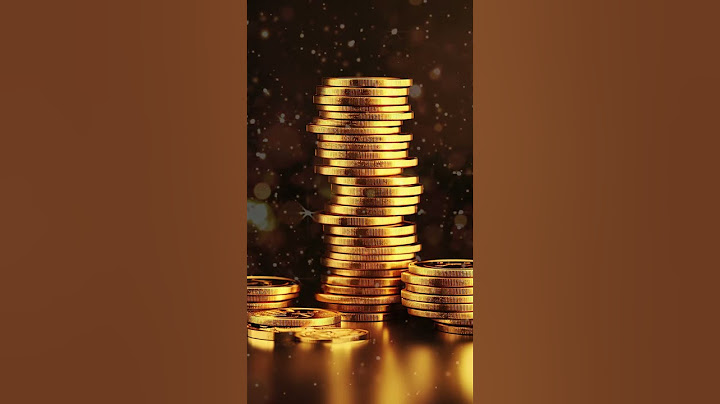 KOH Video Wallpaper AJ152 Shiny Stacked Gold Coins