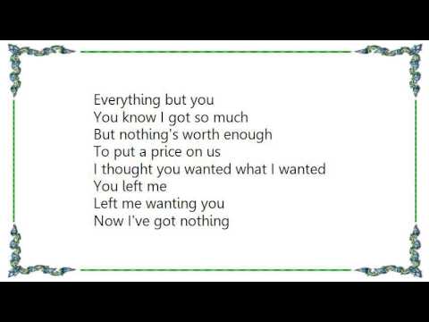 Brian McFadden - Everything But You Lyrics