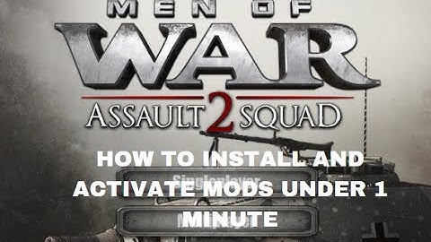 How to download MOWAS2 mods in 58 seconds