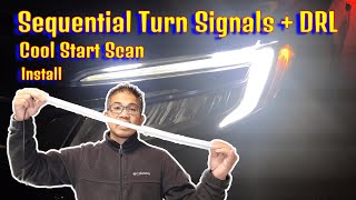 LED Sequential Turn Signal Strips + DRL and Start Scan screenshot 3