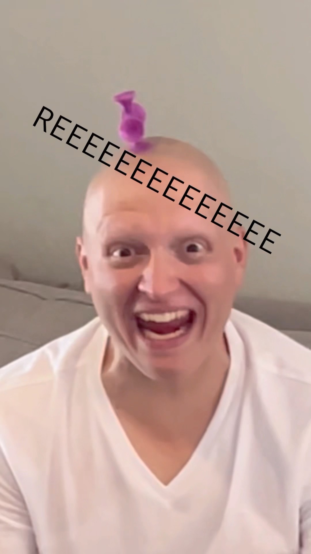 GOATed ? BALD TRICK SHOTS #comedy #funny #lol #alopecia @mcsquared90