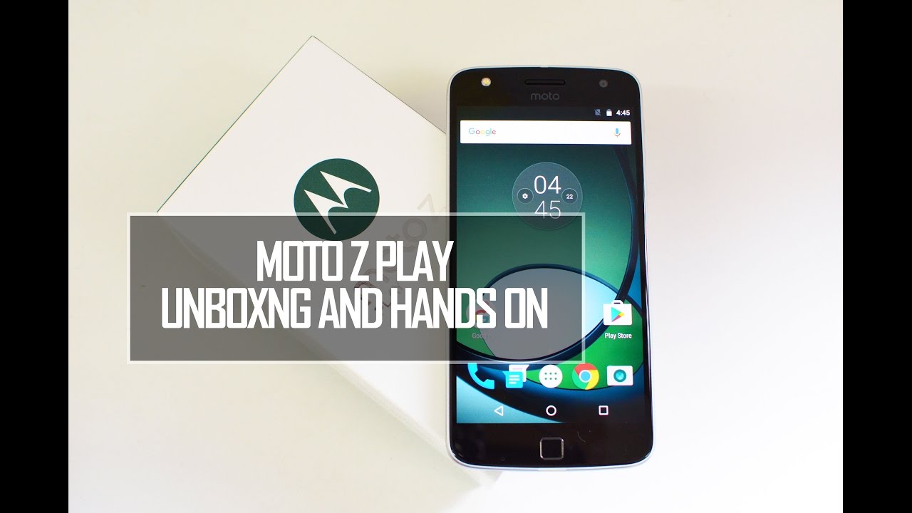 Moto Z Play Unboxing and Hands On (Indian Retail Unit) Techniqued