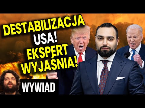 Destabilizacja USA! Ekspert Wyjaśnia "Wojnę" Teksasu z Bidenem! W tle: Trump - Wywiad Analiza Ator