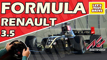 Assetto Corsa Mods: Formula Renault 3.5 with Logitech Driving Force GT