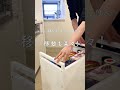 【便利グッズ】キャスター＆サイドパネル付きで収納庫を隠せる！おしゃれでおすすめのスリムな収納ワゴン。#shorts #ディノス