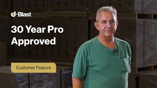 30 Year Sandblaster Calls U-Blast Best on the Market