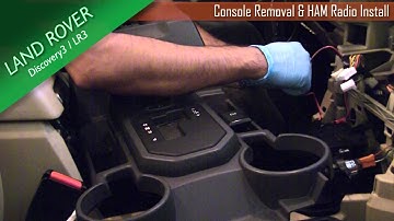 LAND ROVER Discovery3/LR3 | Front & Center Console Removal