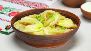 Смачные вареники с картошкой и жареным луком. Рецепт от Всегда Вкусно!