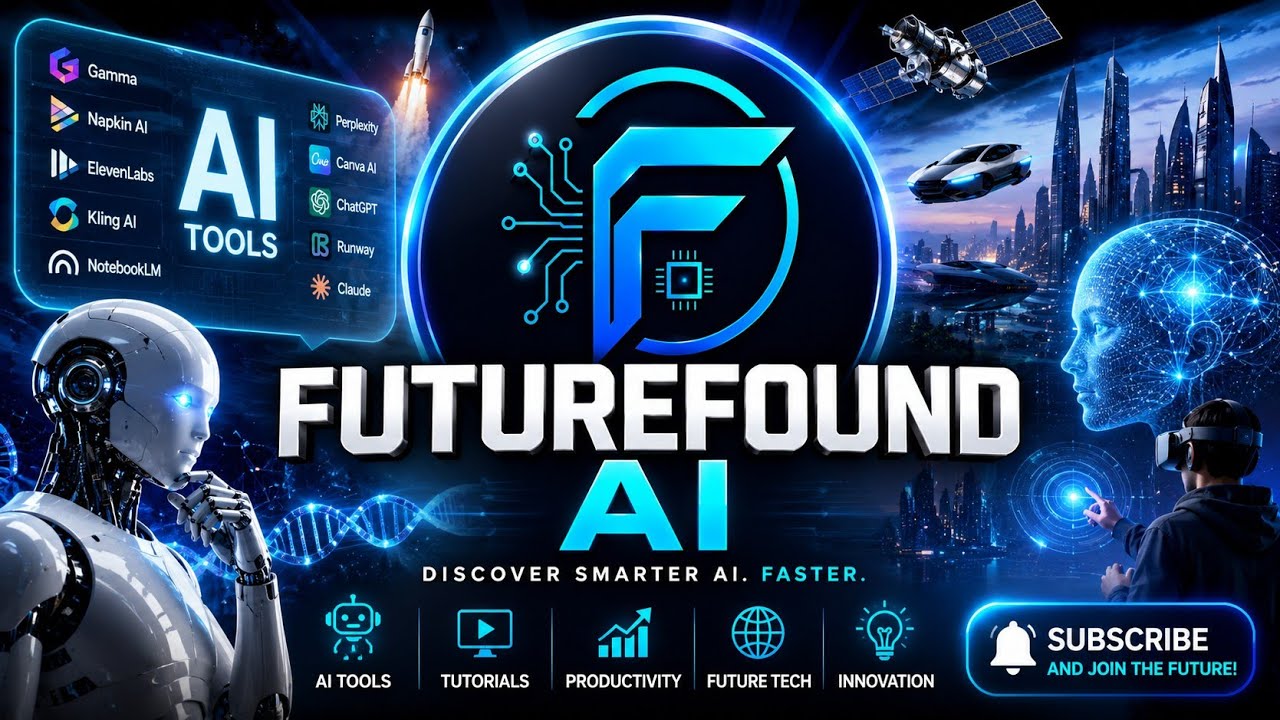 Welcome to FutureFound AI | AI Tools, Future Technology & Innovation 🚀