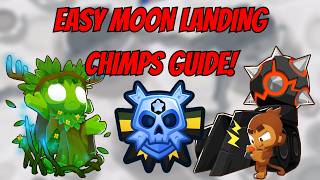 EASIEST Chimps Guide For Moon Landing in BTD6!