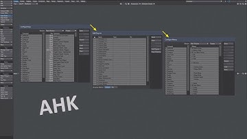 LightWave UI - AHK - Config Win Jump - Rollup - Close