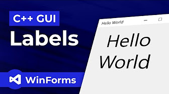 Visual C++ GUI (2019) - YouTube
