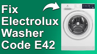 How To Fix Electrolux Washer Code E42 (Door Lock Problem - Why It Happens And  The Solutions)