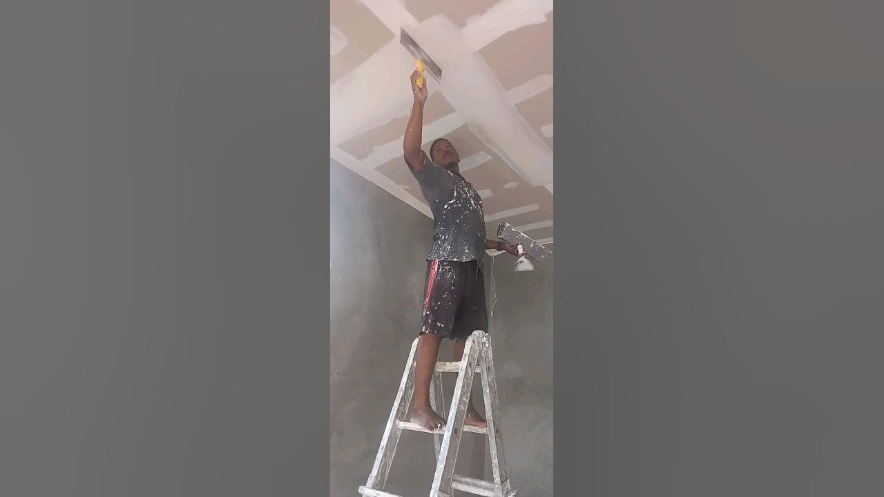 Skill drywall workman at his craftpatrickwaugh7242 YouTube