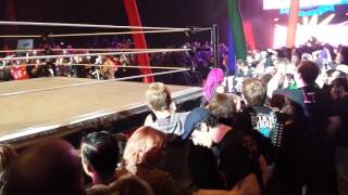 WWE Bayley, Sasha Banks & Alicia Fox entrance @ Strasbourg 12/11/2016