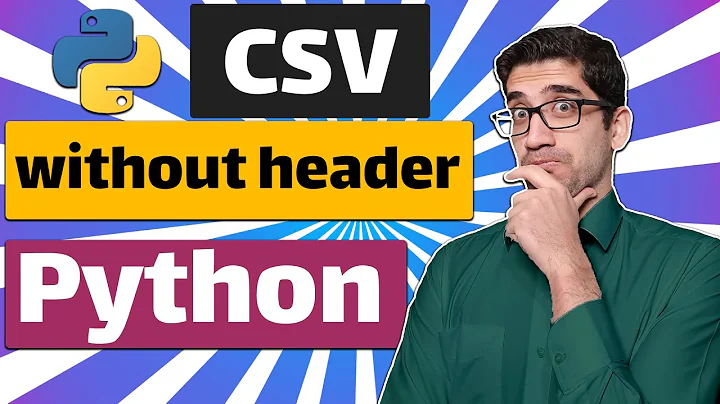 How to read CSV file without header in Pandas Python (in one line!)
