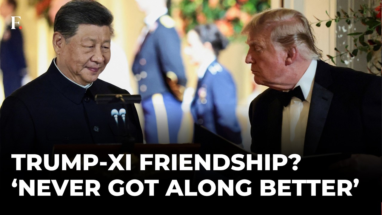 Trump & Xi Put On A Show Of Unity? ‘Never Gotten Along Better’ | US-China Summit thumbnail