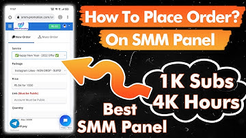 How To Use SMM Panel & Place Order On SMM Panel (SMM Promotion)