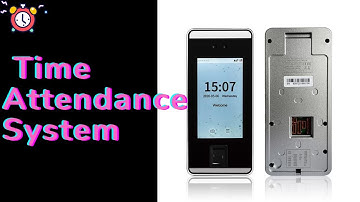 Facial Recognition Time Attendance System Low Light Camera
