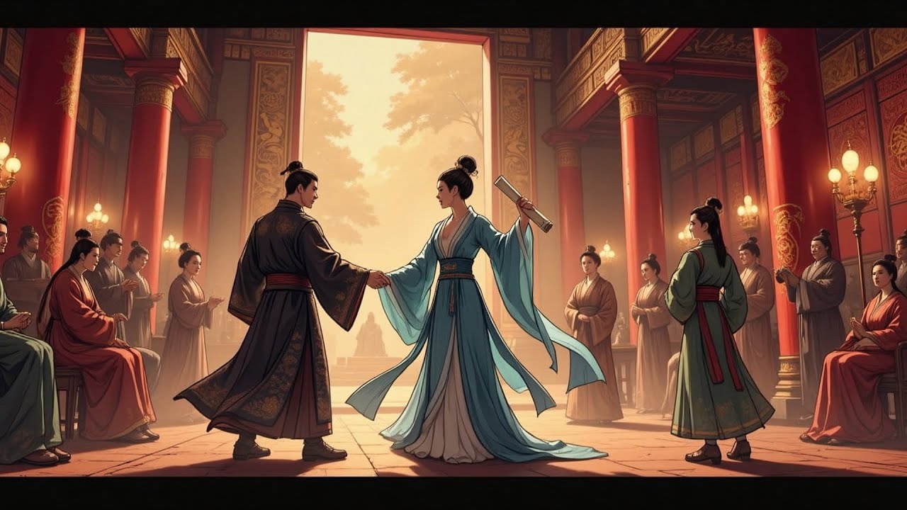 Mi esposo corrió a buscar un médico para su amada. Yo lo detuve por el edicto imperial; él se fue...