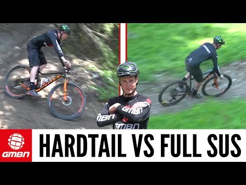 Hardtail Vs. Full Suspension Mountain Bike - What is Faster?