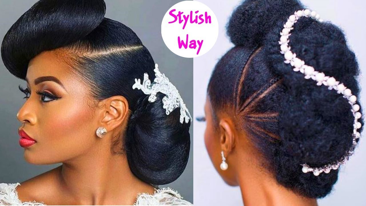 Best Black Wedding Hairstyles 2021 | African Bridal Hairstyles | African  Bride - Fashion - Nigeria