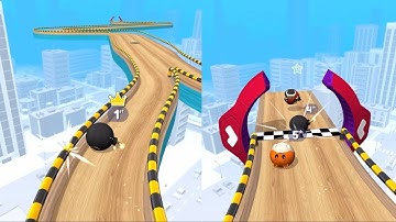 Going Balls Gameplay - Walkthrough Level #202 (Android, iOS)