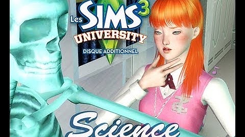 Sims 3 University Science Skill