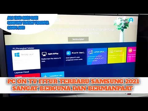 BARU DARI TV SAMSUNG !! PC ON TV BY SAMSUNG SMART TV  HOW TO MAKE CONNECTIVITY