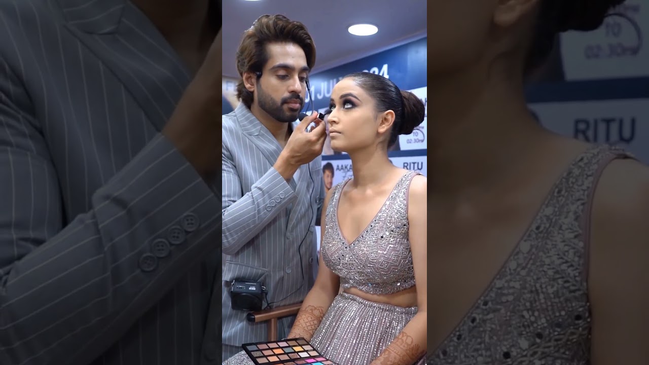 Atul Chauhan Performing with Flicka Cosmetics at Professional Beauty Expo 