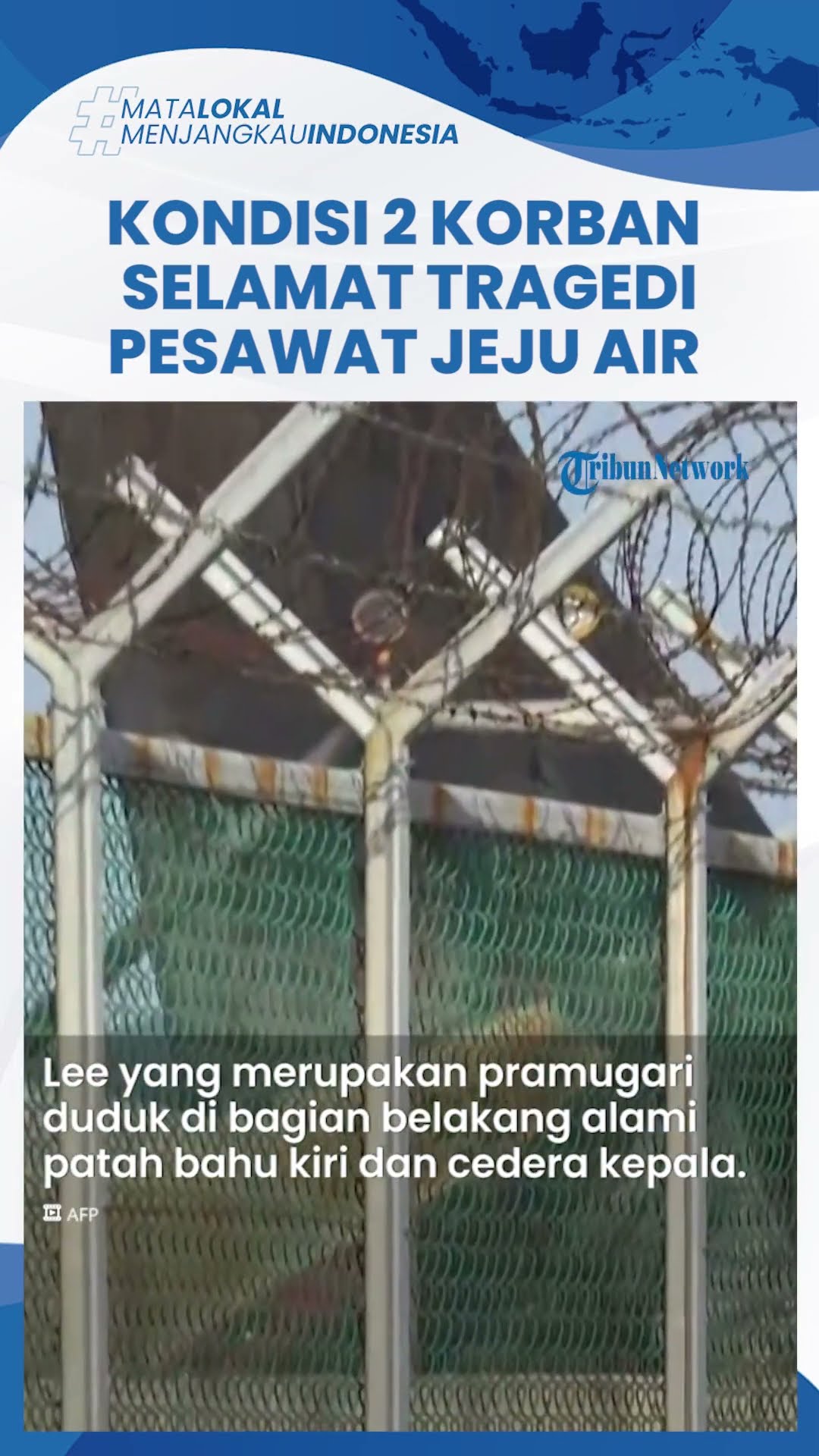 Kondisi 2 Korban Selamat Kecelakaan Pesawat Jeju Air: Alami Patah Tulang hingga Tak Ingat Kejadian
