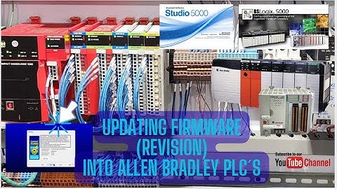 #allenbradley #firmwareupdate Firmware-update op Rockwell Automation PLC *CONTROL-FLASH