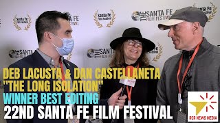 Talking to Deb Lacusta & Dan Castellaneta "The Long Isolation" at #SantaFeFilmFestival #Filmmakers