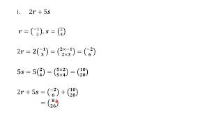 25 Multiplication of a Vector by a Scalar