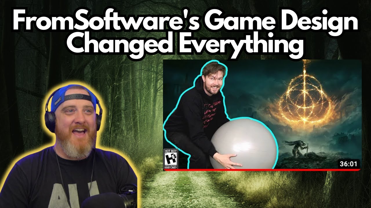 FromSoftware's Game Design Changed Everything @NakeyJakey | HatGuy Reacts
