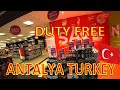 Airport Antalya & Duty Free. TURKEY 2020