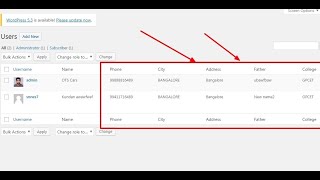 Create Extra Fields in WordPress User Profile page - Sufyan Shaik