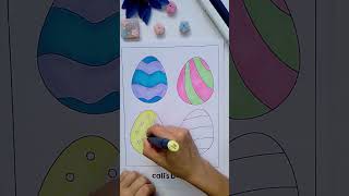 Get this FREE Easter Egg coloring page 🥚🖍️🌷